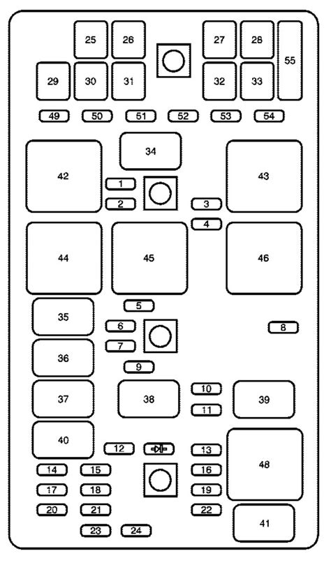 buick allure 2007 fuse box 