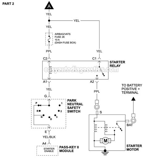 buick century starter wire diagram 