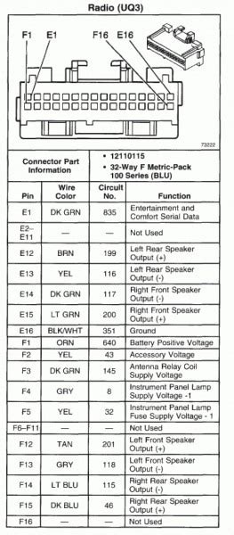 buick century stereo wiring diagram 