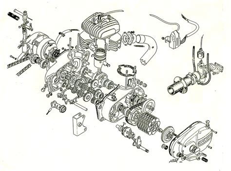 bultaco engine diagram 