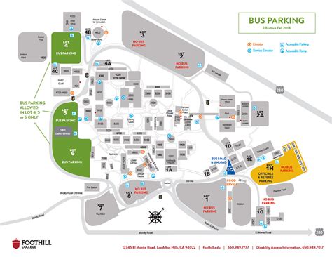 bus parking diagram 