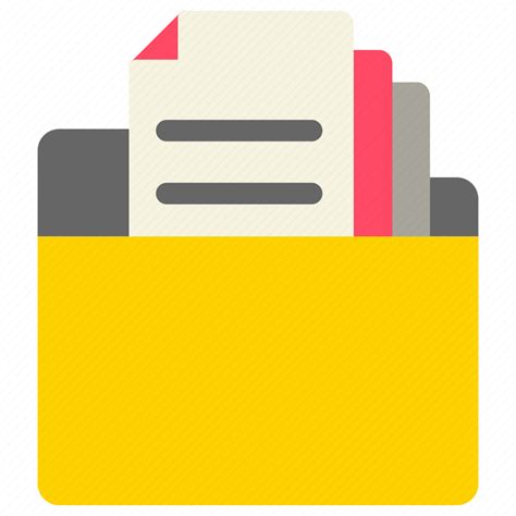 business file folder icon, Business icon folder file editor open. Business, file, folder icon