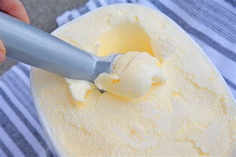 buttered ice cream