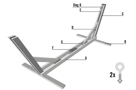 bygga ställning hängmatta
