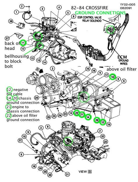 c4 engine diagram 
