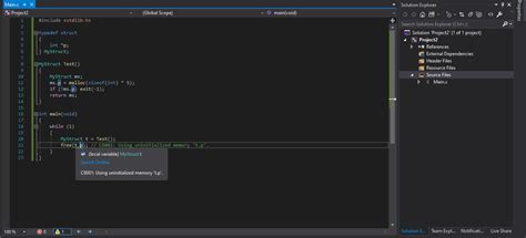 c6001 using uninitialized memory c++, Uništiti istovariti sigurnosni uninitialized local variable in c