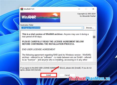 cach cai dat winrar, Cách cài winrar, setup winrar nén và giải nén file dữ liệu trên máy tí