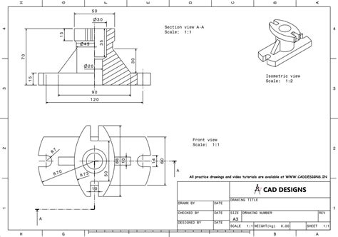 cad design drawing pdf, Free cad designs, files & 3d models
