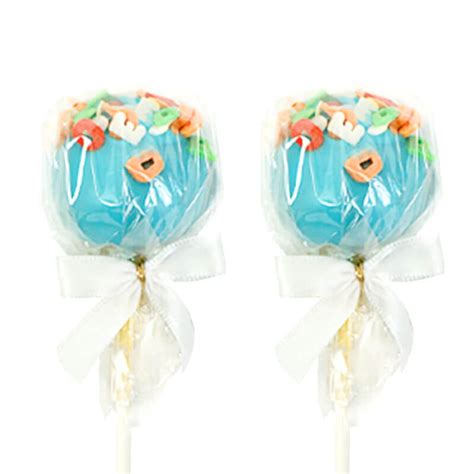 cake pops blå