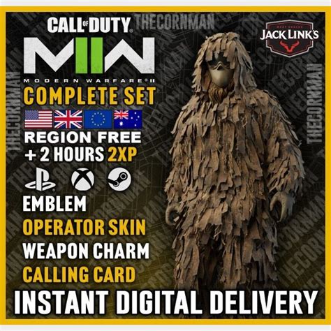 call of duty jack links code mw2, Jack link's mw2: is the ghillie suit skin still available?