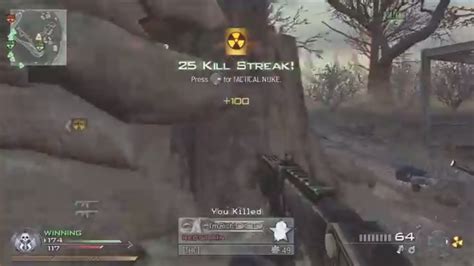 call of duty nuke killstreak, Mw2: how to unlock the mgb tactical nuke killstreak