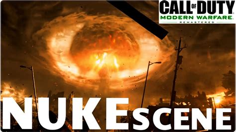 call of duty nuke scene, Nuke duty call remastered warfare modern scene. Call of duty 4 modern warfare remastered