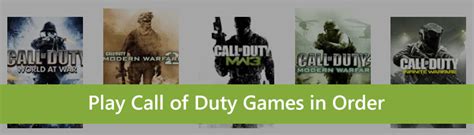 call of duty playing order, How many call of duty games are there in order