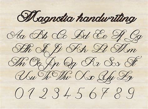 calligraphy alphabet cursive writing, Cursive calligraphy writing