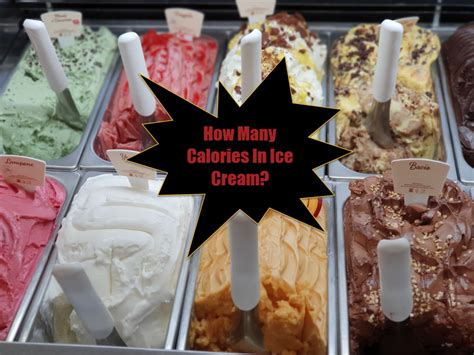 calories in a scoop of ice cream