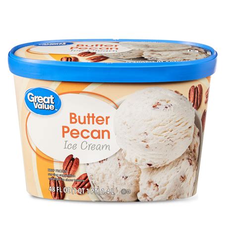 calories in butter pecan ice cream