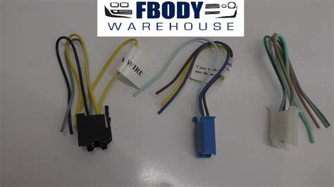 camaro radio wiring harness 