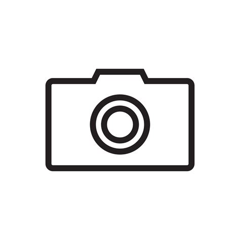 camera app icon line art, Camera app line icon 7547539 vector art at vecteezy