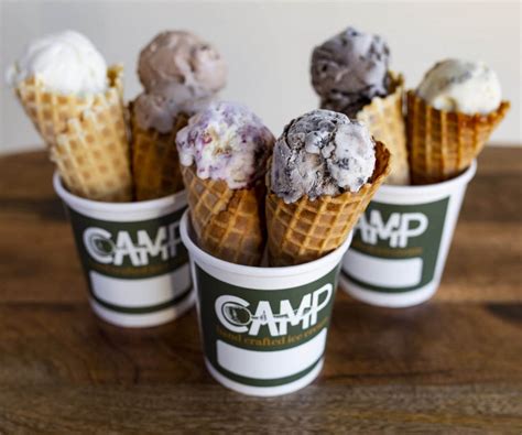camping ice cream