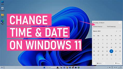 can't change time and date on windows 11, How to manage date and time settings on windows 11