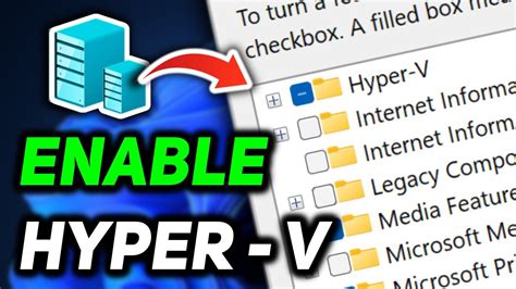 can't enable hyper-v hypervisor, [fixed] re-enable/disable hyper-v in windows 11/10/7