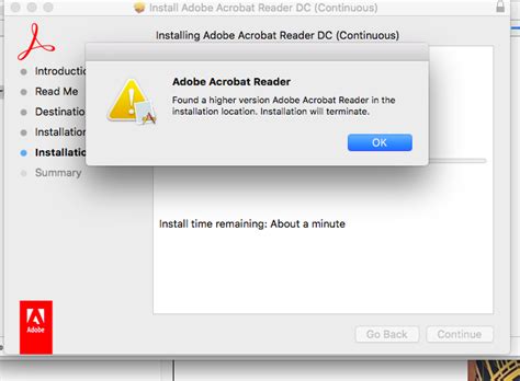 can't install adobe acrobat, Can´t install adobe acrobat test version