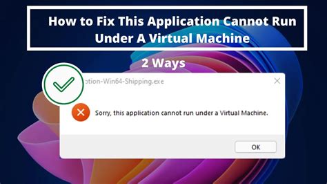 can not be run under hyperv, Fix two ways