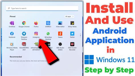 can we install android apps in windows 11, Install android apps on windows 11