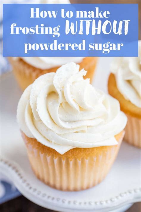 can you make icing without confectioners sugar