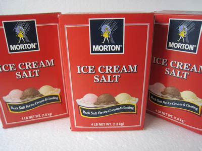can you use kosher salt to make ice cream