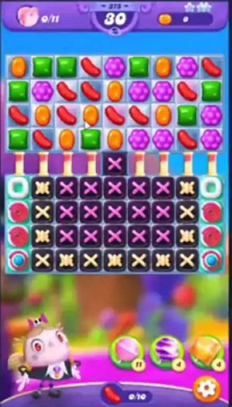 Candy Crush Saga Level 375 Walkthrough