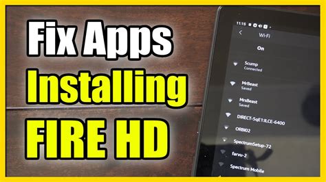 cannot change apps on fire tablet, How to fix apps not installing on fire hd 10 tablet (fast method)