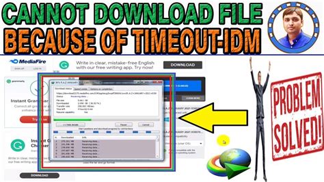 cannot download file because of timeout idm, Idm cannot this file