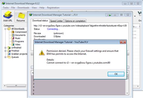 cannot download this file idm, Idm cannot this file