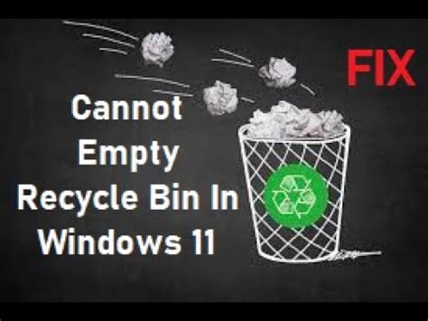 cannot empty recycle bin, Top 8 ways to fix cannot empty recycle bin in windows 10. Top 8 ways to fix cannot empty recycle bin in windows 10
