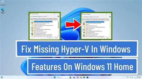 cannot find hyper v in windows features, Windows 10 hyper-v system requirements