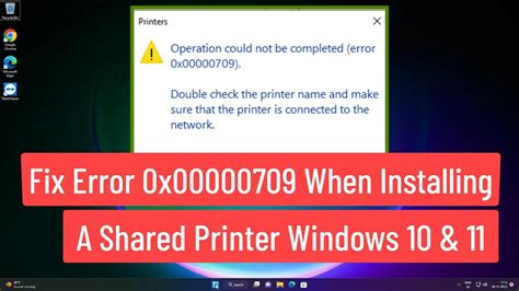 cannot share printer windows 10 error 709, How to change default printer settings windows 10. Ways to fix add printer error x b windows cannot connect to