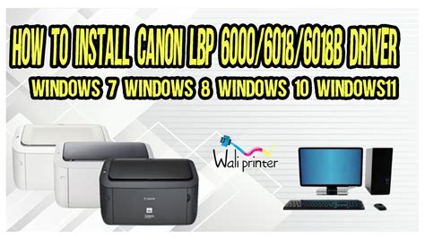 canon 6000 installation cd, Canon imageclass lbp-6000 setup guide