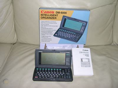 canon dm 6000, Canon dm-6000 intelligent organizer. Canon dm organizer intelligent