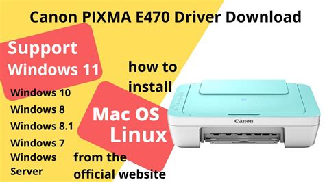 canon e470 driver windows 11, Canon e470 driver › support. Canon e470 driver › support