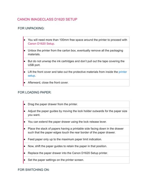 canon imageclass d1620 setup, Canon imageclass d1620 review. D1620 imageclass multifunction