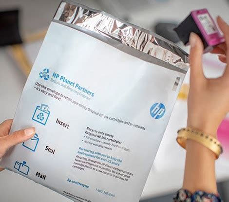 canon ink return label, 