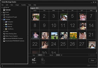 canon my image garden software, Garden canon windows 1863 1363. Canon my image garden