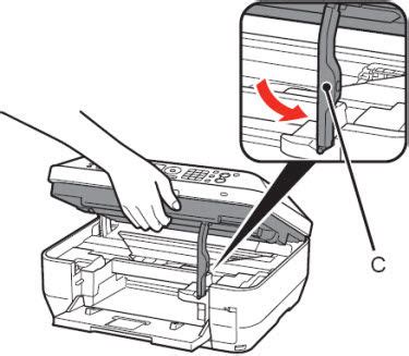 canon printer serial number on mx870, Serial number location mx870
