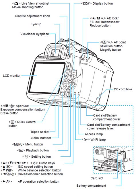 canon tv label, Canon/television variants