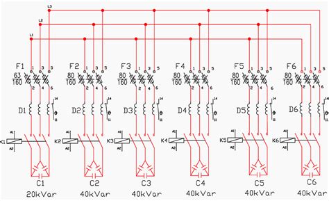 capacitor bank wiring diagram 