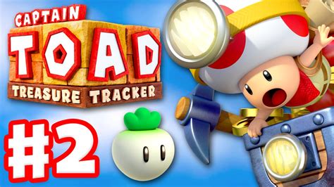 Captain Toad Treasure Tracker Walkthrough Part 2