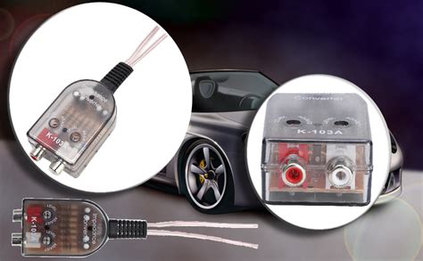 car audio converter, Converter car audio level stereo speaker frequency wire control low high. Lhcer car audio converter stereo high to low frequency speaker level