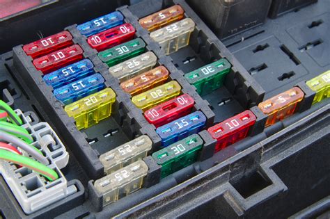 car fuse box smoking 