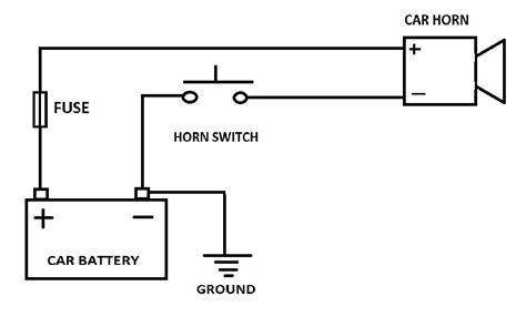 car horn schematic 